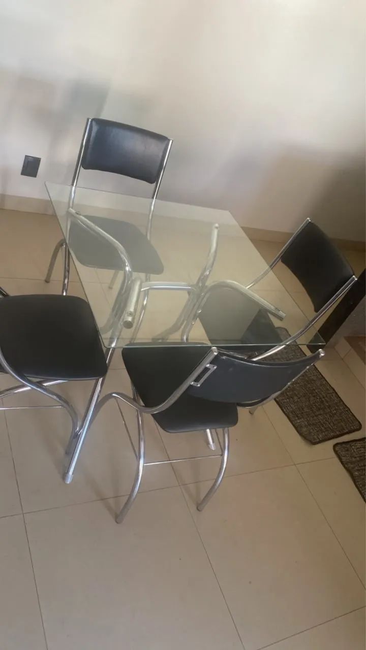Jogo mesa cadeira  - Foto 2