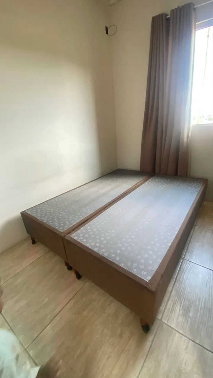 Cama colchão D33 + box bipartido  - Foto 3
