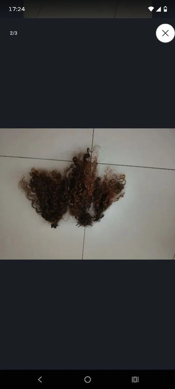 Vendo cabelo cacheado humano  - Foto 2