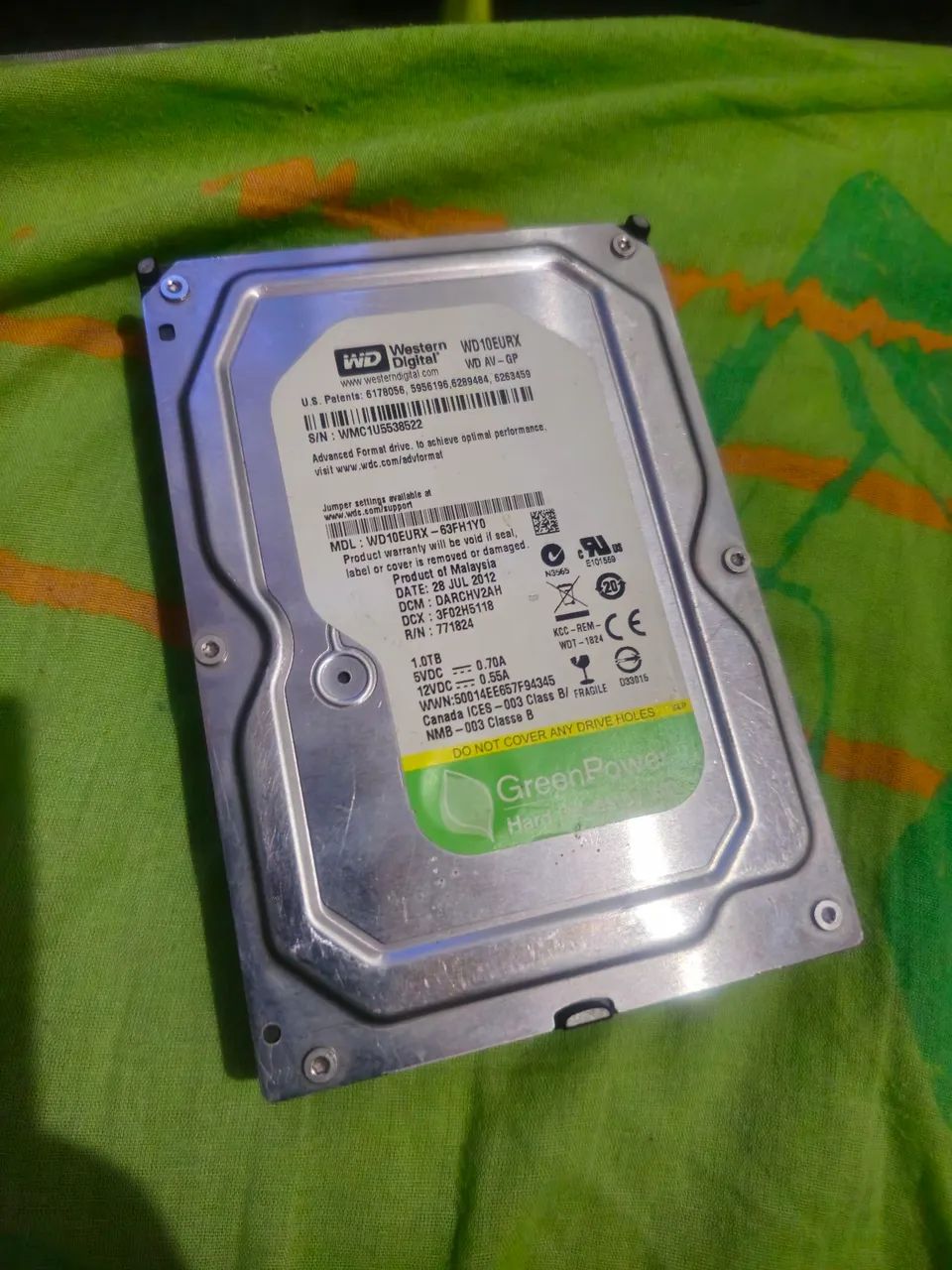 HD 1 TERA FORMATADO