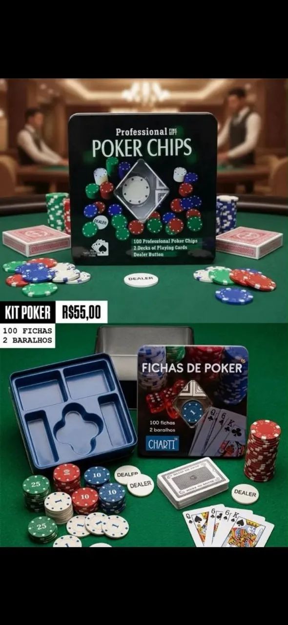 Jogo de poker completo 