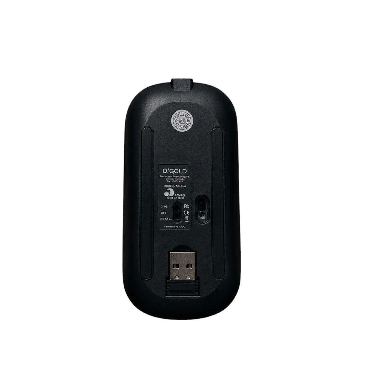 MOUSE SEM FIO BLUETOOTH GOLD PLUS MS-03A - Foto 3