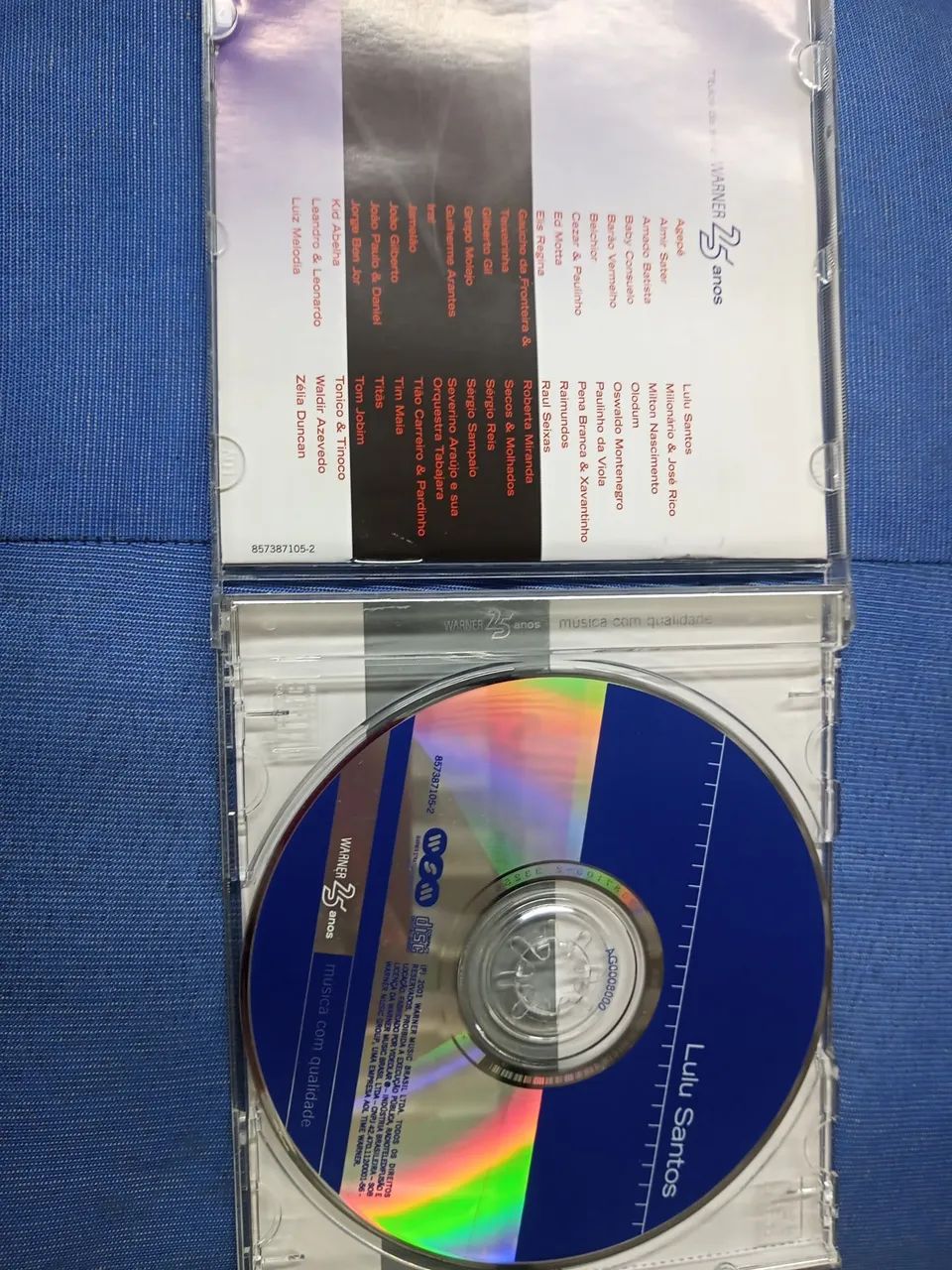 Cd Lulu Santos (Sucessos) 2001 - Foto 3