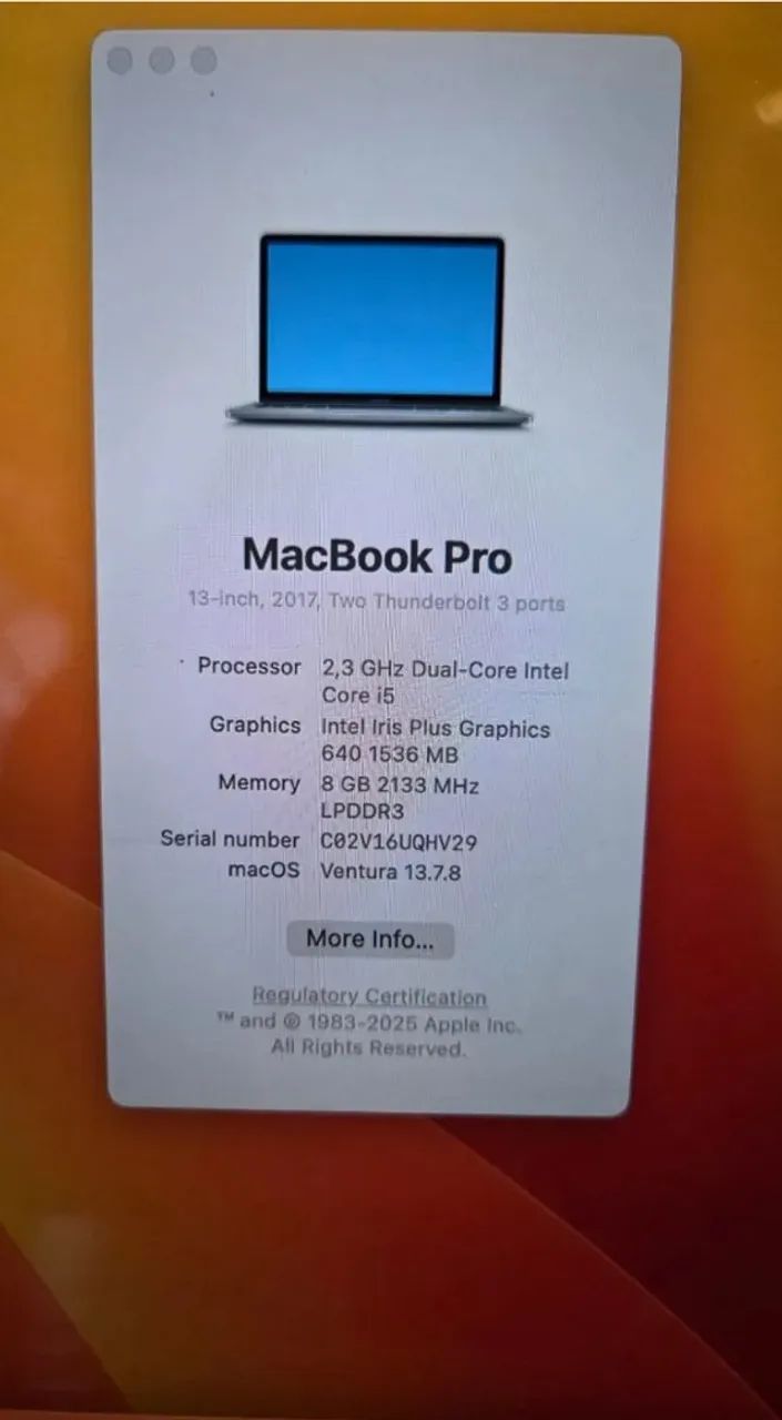 Macbook Pro I5, 8gb e 256ssd - Foto 2