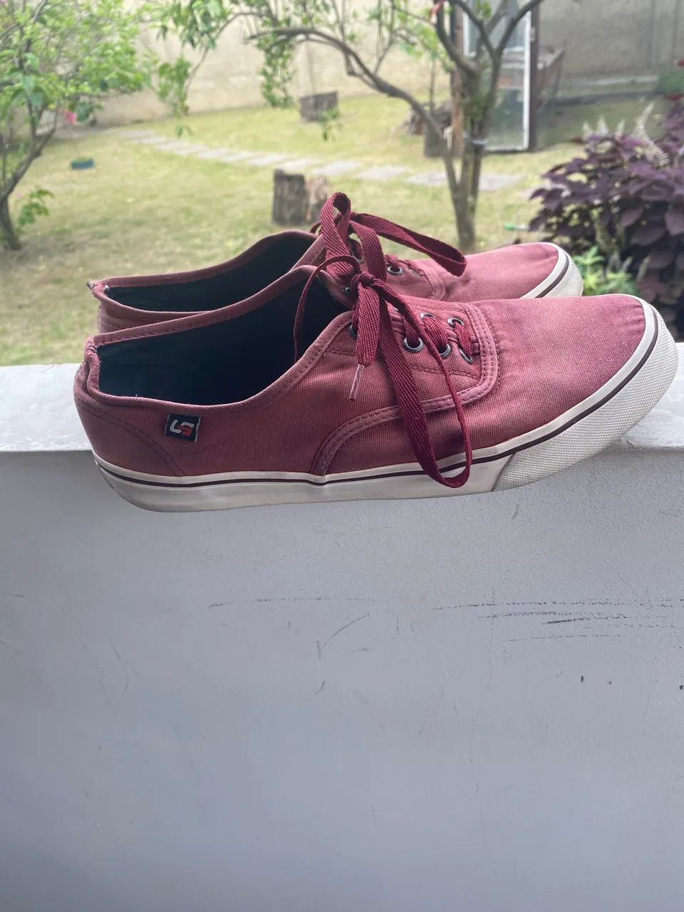 Tênis de skate vermelho  - Foto 3