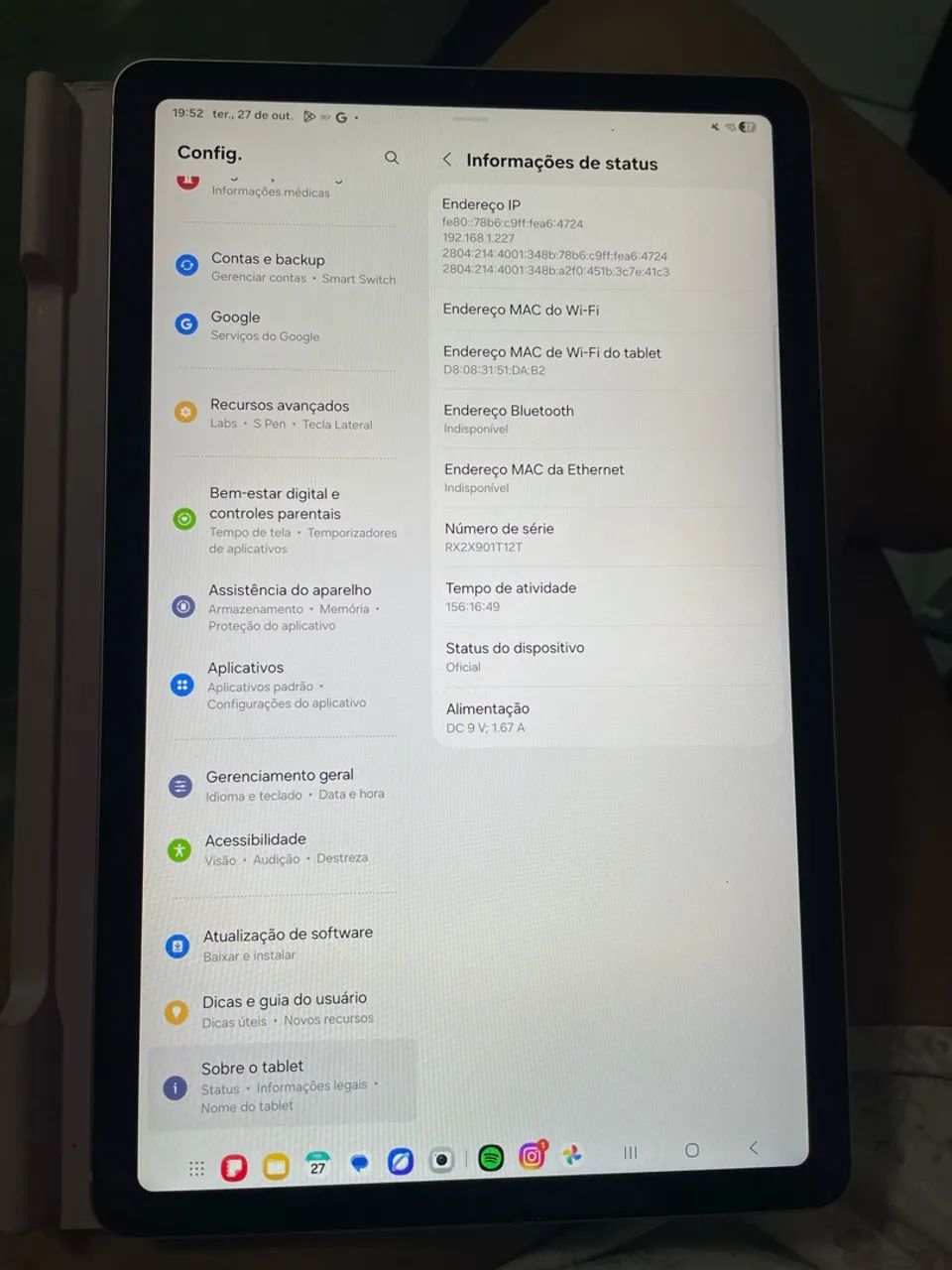 Tablet Samsung S6 tab com caneta - Foto 4