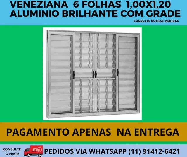 veneziana com grade cod 12
