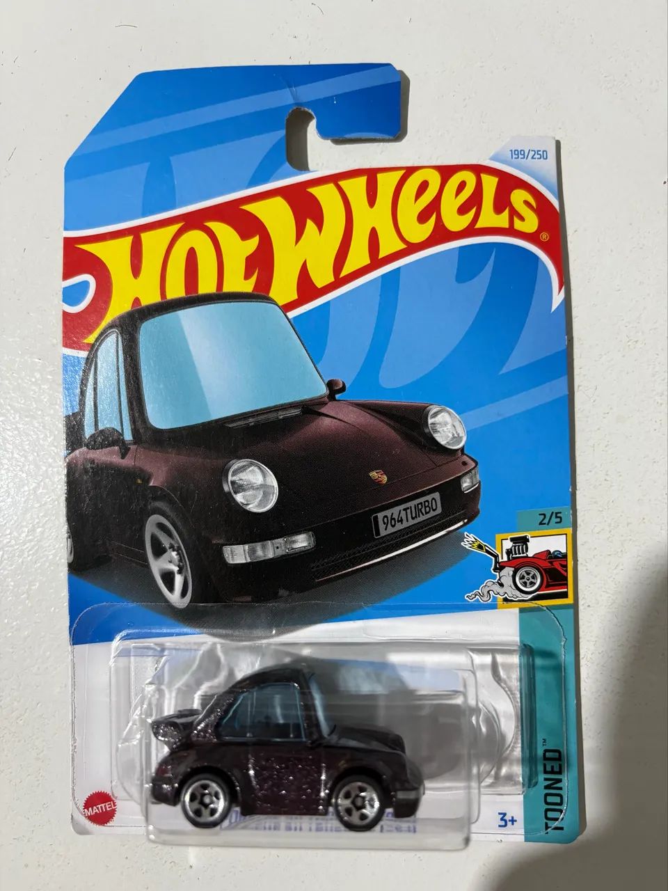 Hot Wheels Porsche 911 Turbo 3.6 (964) + Golf MK1 - Brinquedos e