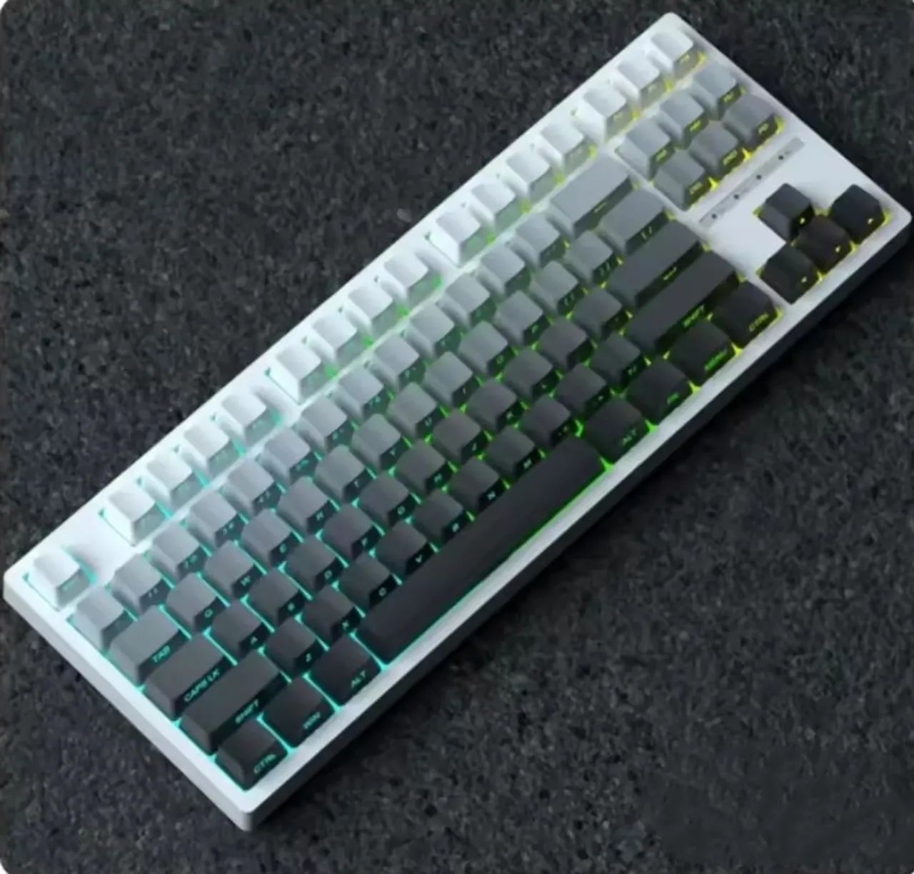 KIT 133 KEYCAPS POLAR DAY GRADIENTE PBT DOUBLE SHOT - Foto 4