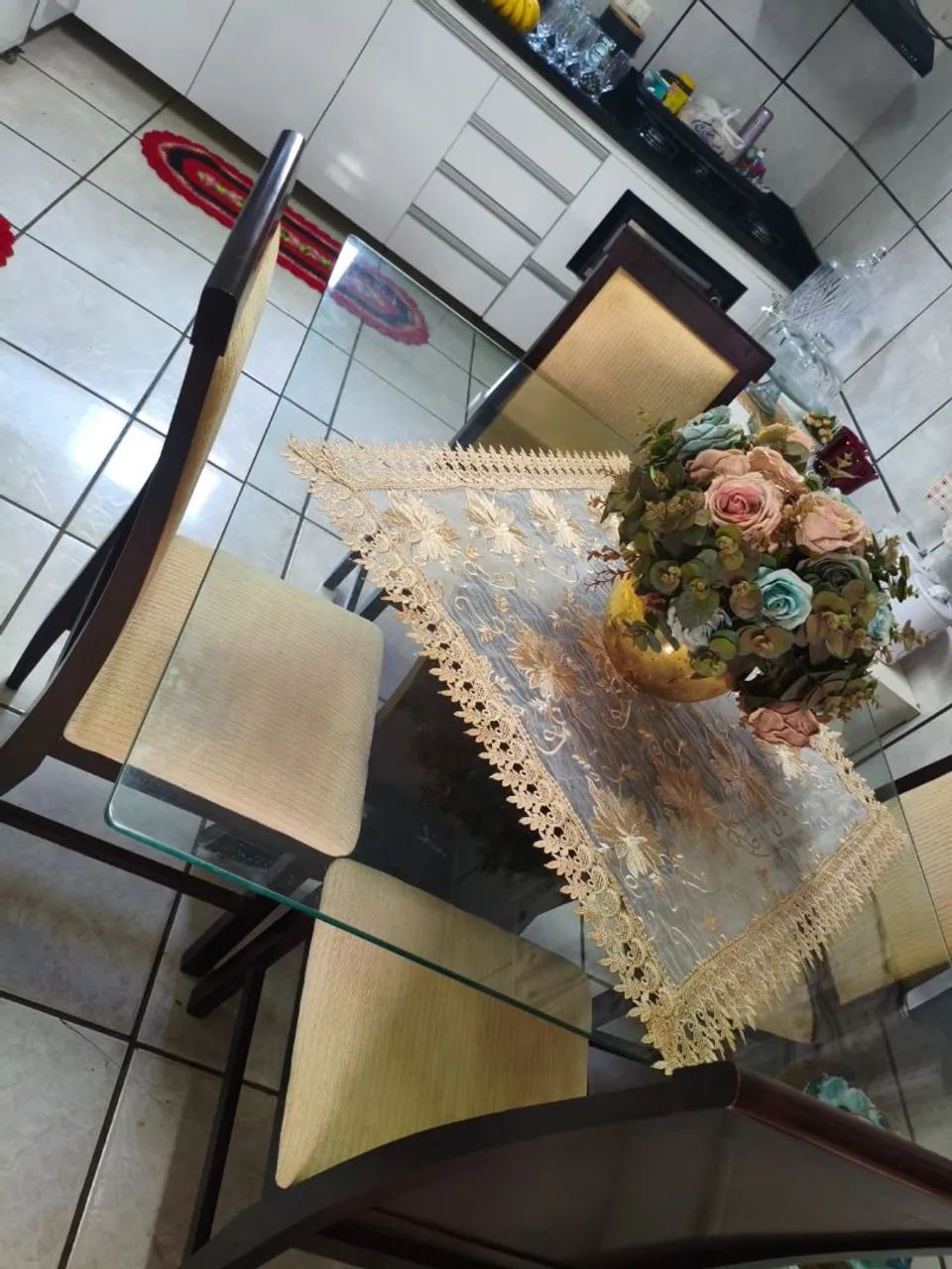 Mesa de vidro 