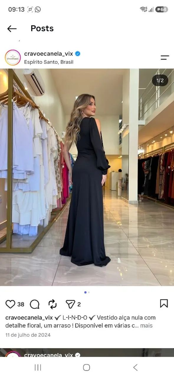 Vestido longo