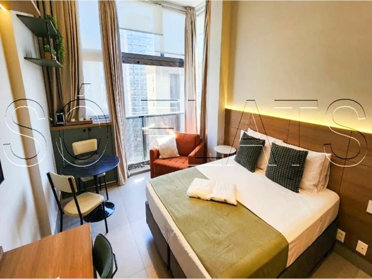 Studio Ibira You Moema, disponível para locação com 27m² e 1 dormitório - Foto 2