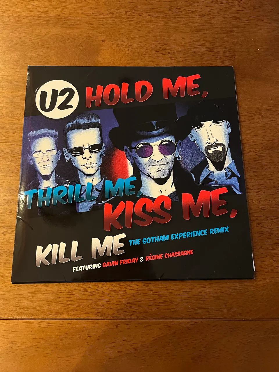 U2 Hold Me Thrill Me Kiss Me Kill Me (single) [Vinil]