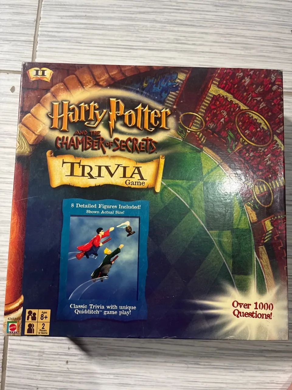 Jogo de tabuleiro antigo do harry potter 