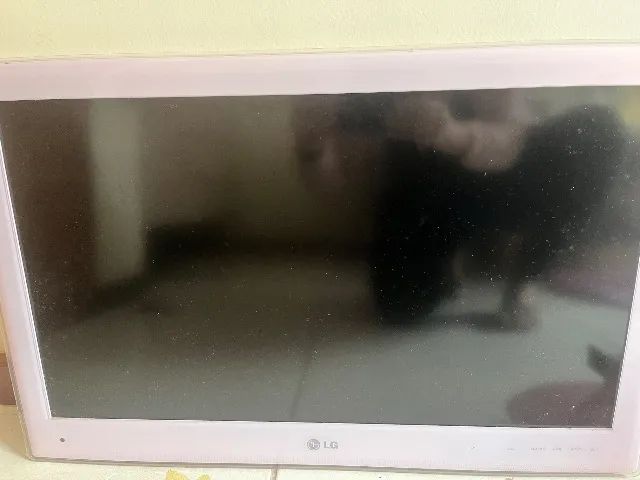 Vendo TV LG 26 polegadas rosa - Foto 5
