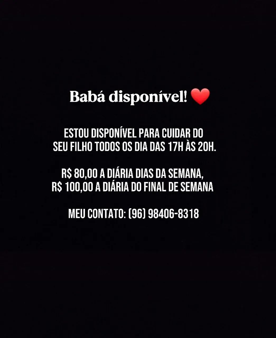 Apenas por WhatsApp!