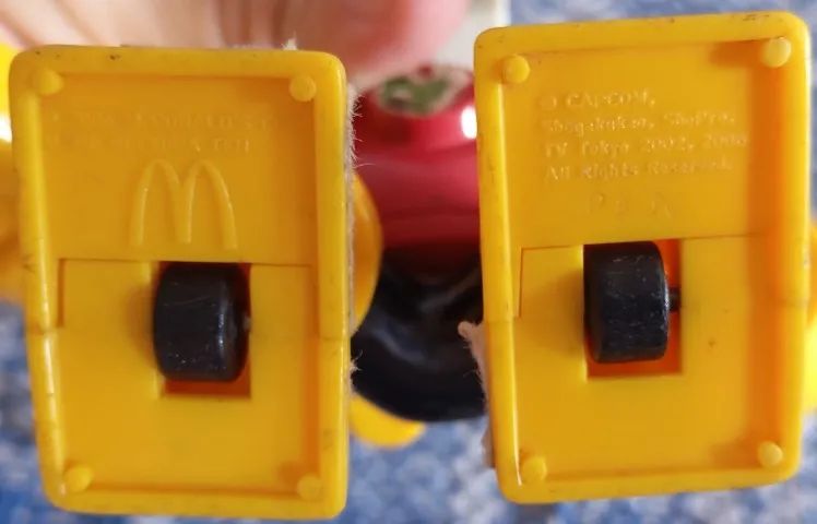 ( Leia ) Boneco Guts Man Mega Man McDonald's 2006 - Foto 4