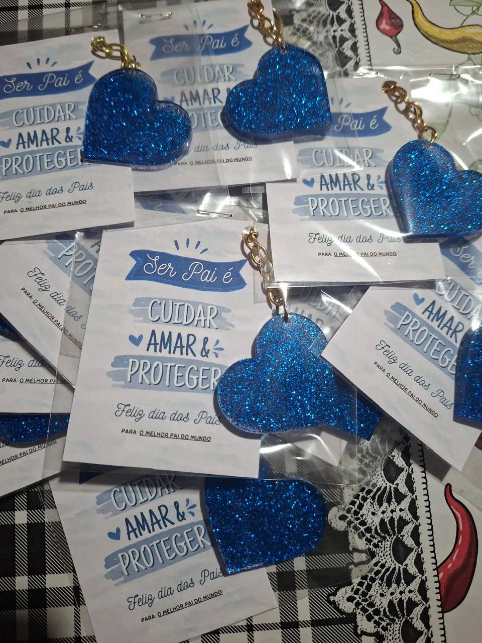 Chaveiro personalizado de resina - Foto 3