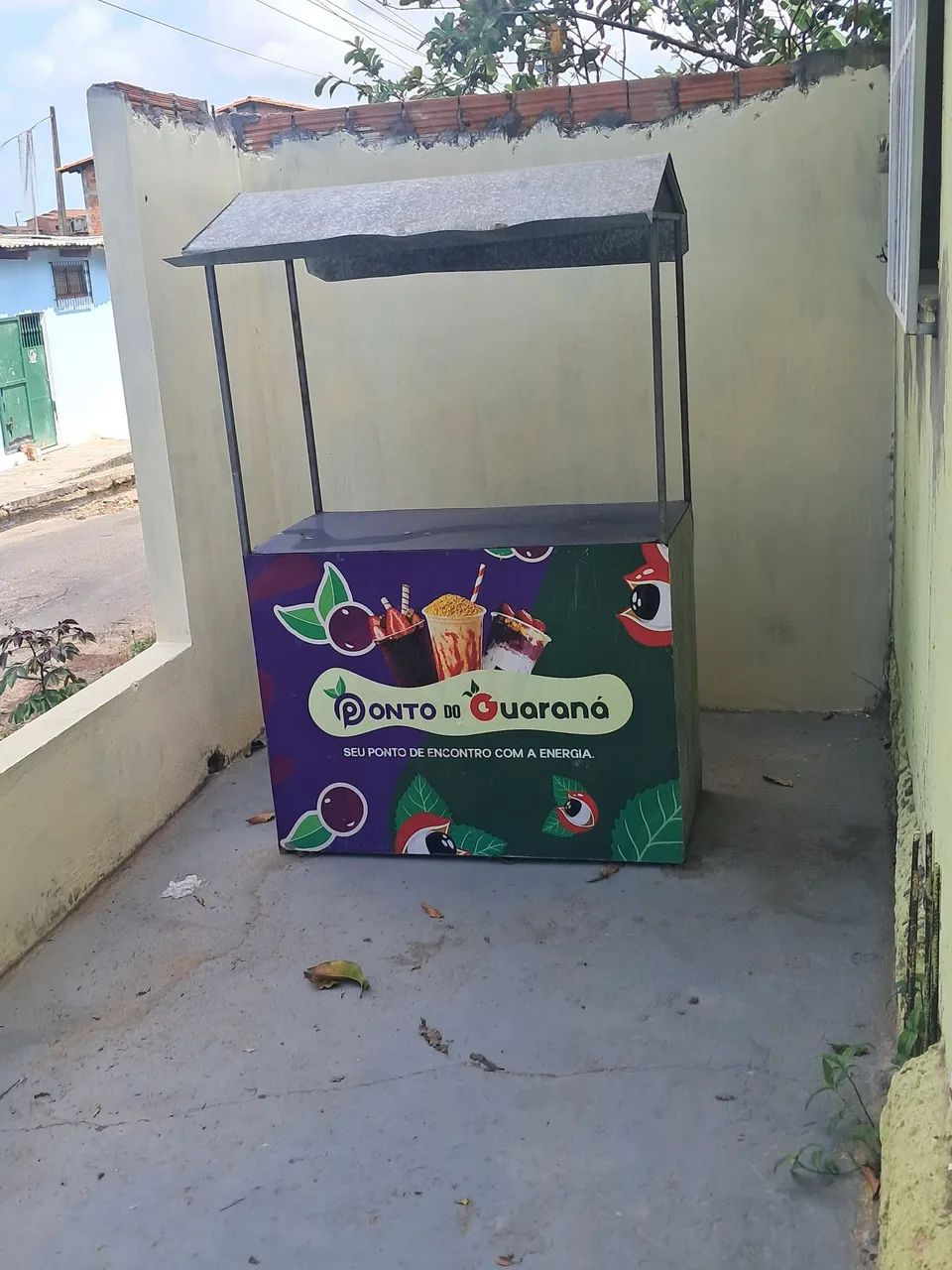 Carro de guaraná da Amazônia 