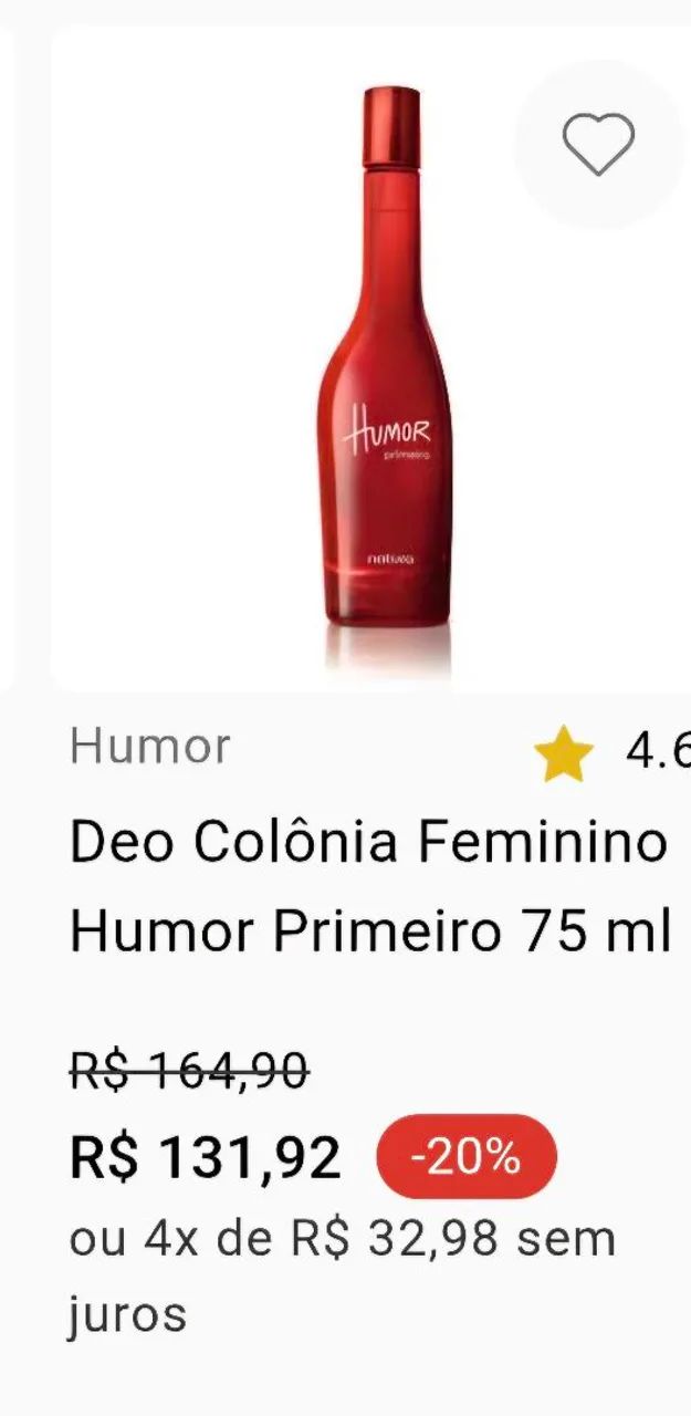 Perfume Meu Primeiro Humor de Natura - Foto 3