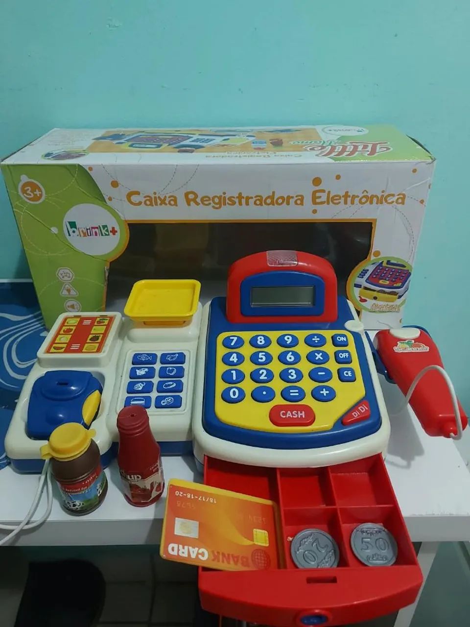 Brinquedo- Caixa Registradora 