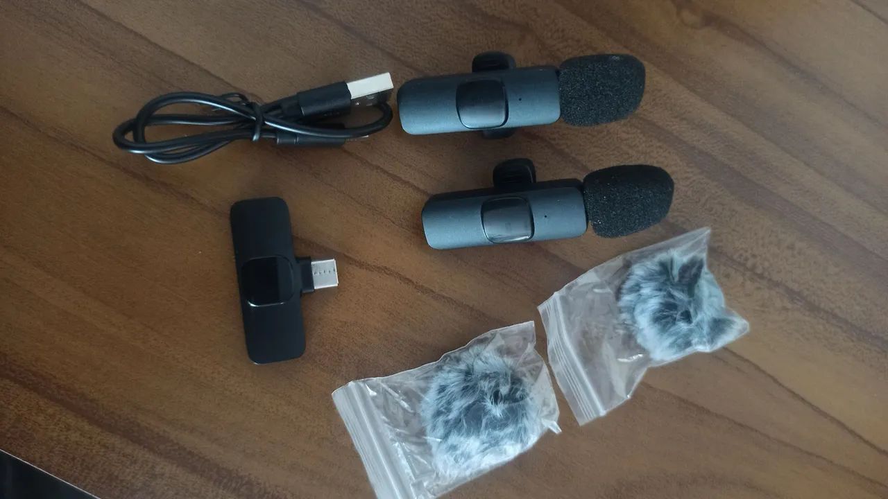 Kit de microfone tipo C para celular - Foto 2