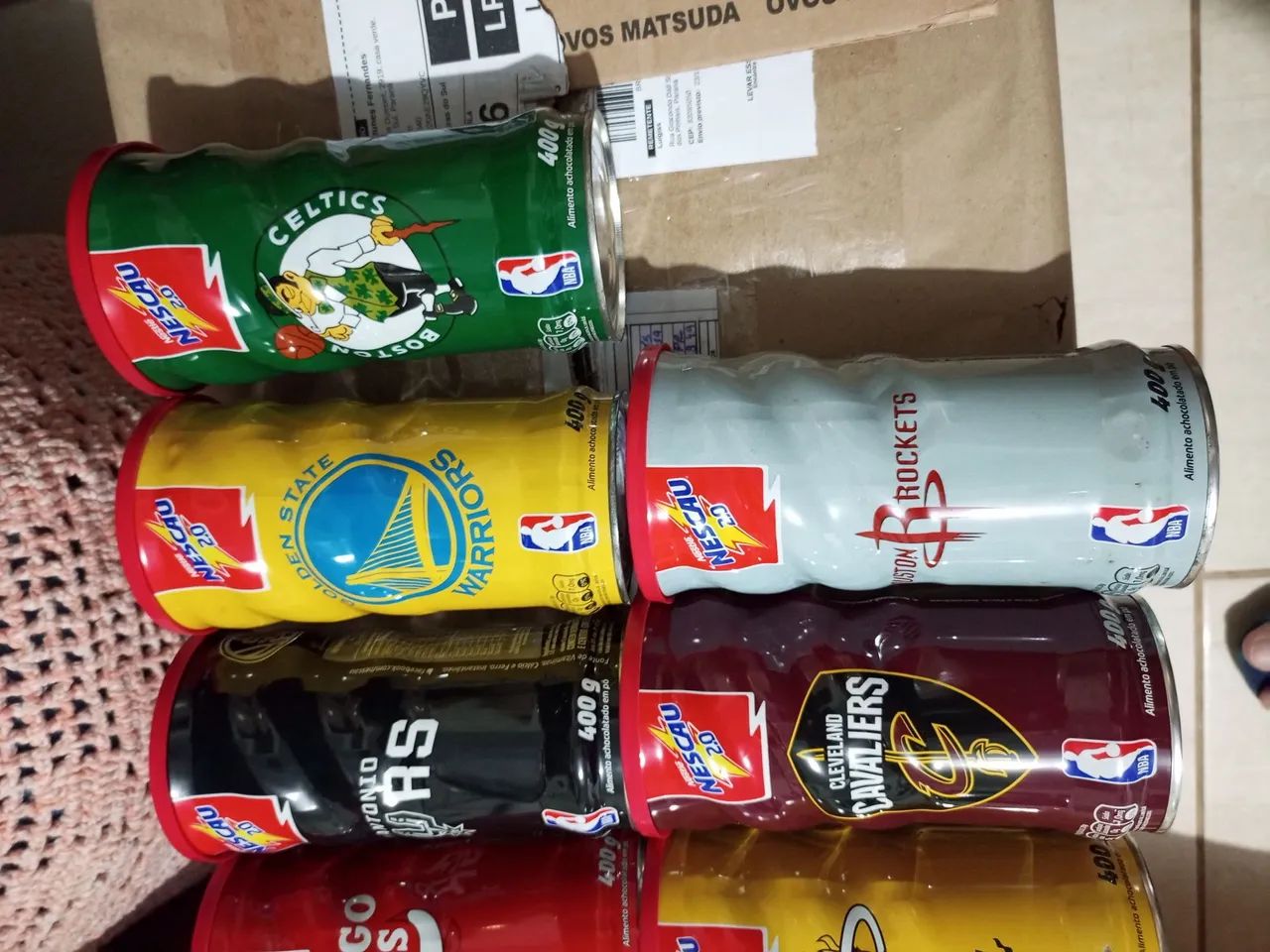Latas Nescau Basquete  - Foto 3