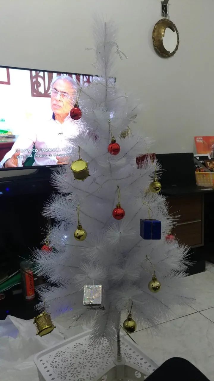 Arvore de Natal Branca  - Foto 2