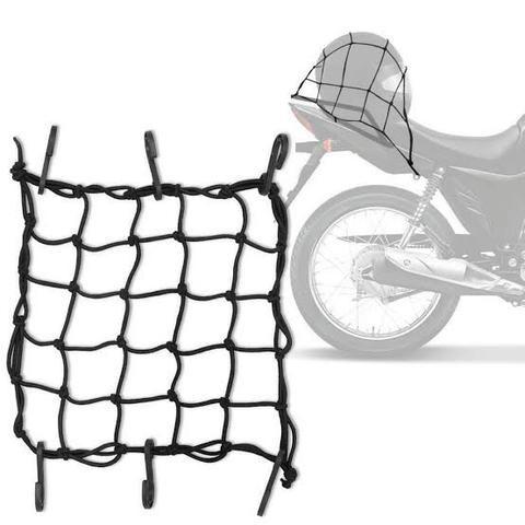 Rede Elástica Aranha Piraval Motocicleta Capacete