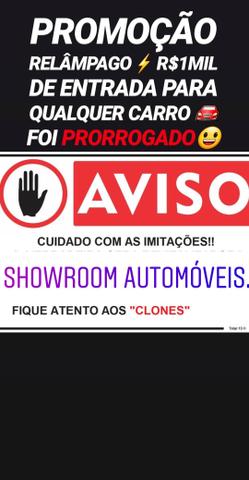 Recuse IMITAÇÕES!! R$1MIL DE ENTRADA SÓ NA SHOWROOM AUTOMÓVEIS