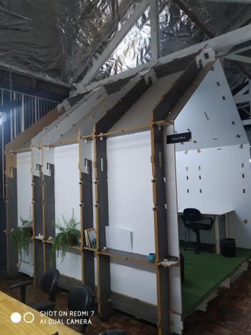 Casa arquitetônica 3,00 X 3.60