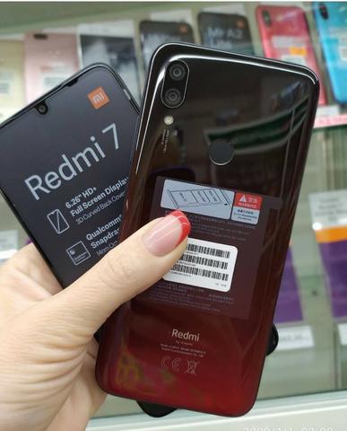 Xiaomi Redmi 7 32gb 3gb Rom Global Lacrado Novo Com Garantia 6 Meses/Azul/Preto/Vermelho - Foto 2