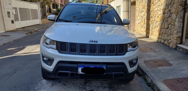 COMPASS S 2021 DIESEL BRANCO PEROLA COM 3500 KM