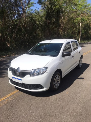 SANDERO 1.0 16V AUTHENTIQUE 2016 BRANCO