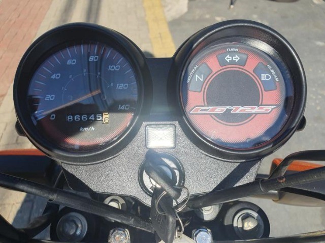 HONDA CG 125 CARGO 2009 BRANCO