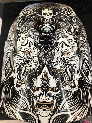 Capacete fox V3  motocross