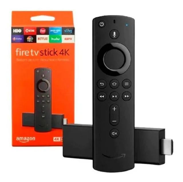 Amazon Fire TV Stick 4K com Controle Remoto por Voz com Alexa - Foto 2
