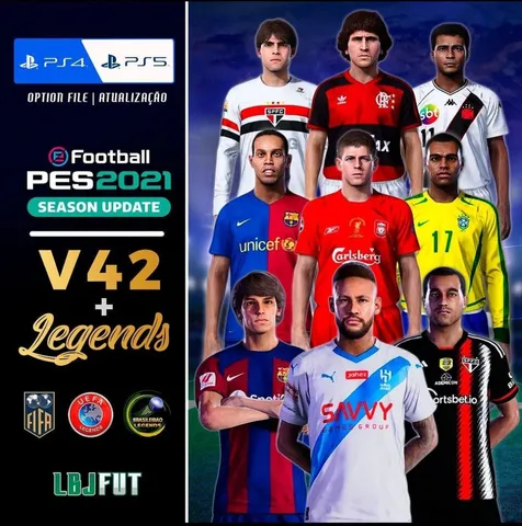 Pes 21 Pes 2021 Ps4 Mídia Física Lacrado Português + camiseta na