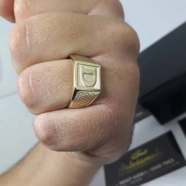 Anéis personalizado moeda antiga  - Foto 4