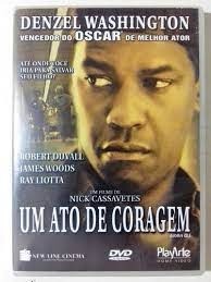 Dvd Um ato de coragem - Denzel Washington