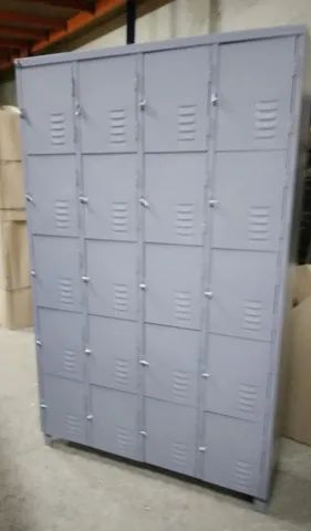 Roupeiro de aço 20 portas pequenas.( só novos  ) - Foto 5