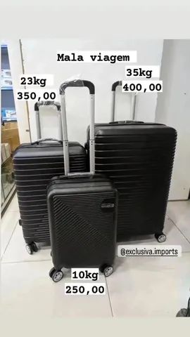 Mala viagem Aparti 8kg 10k 12kg 15kg 18kg 20kg  23kg 35kg  - Foto 3