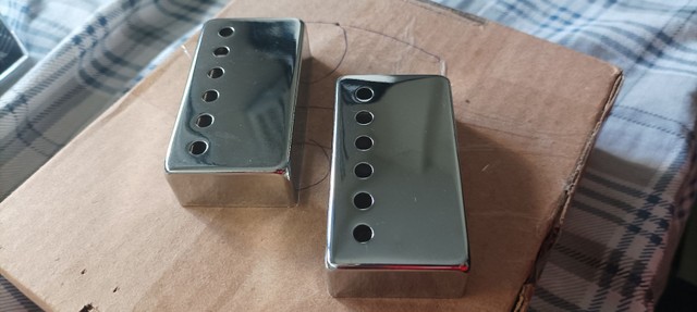 Capas Cromadas para Captador tipo Humbucker - Foto 3