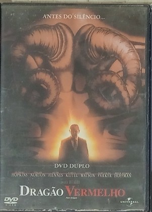 dvd dragão vermelho antes do silêncio 2 discos usado