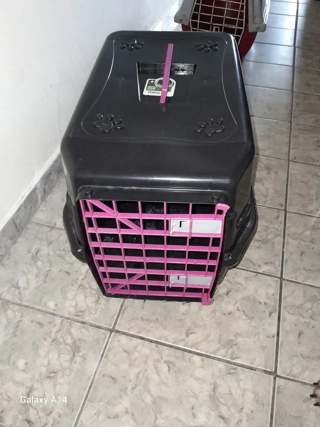 vendo caixa transportadora de animais nunca usei