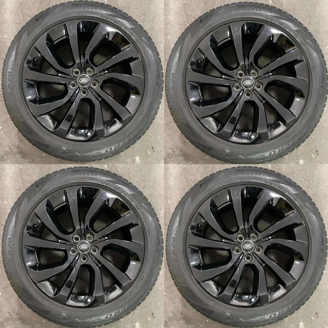 RODA 20 LAND ROVER ORIGINAL COM PNEUS PIRELLI