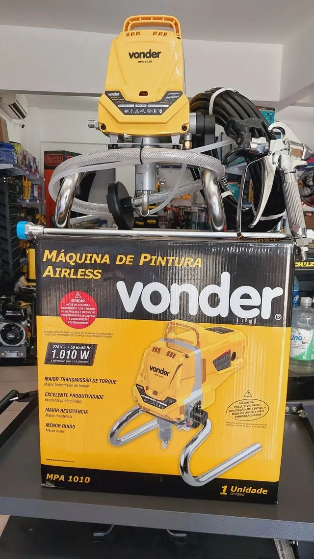 Máquina de Pintura Airless MPA1010 1.3hp Vonder  - Foto 3