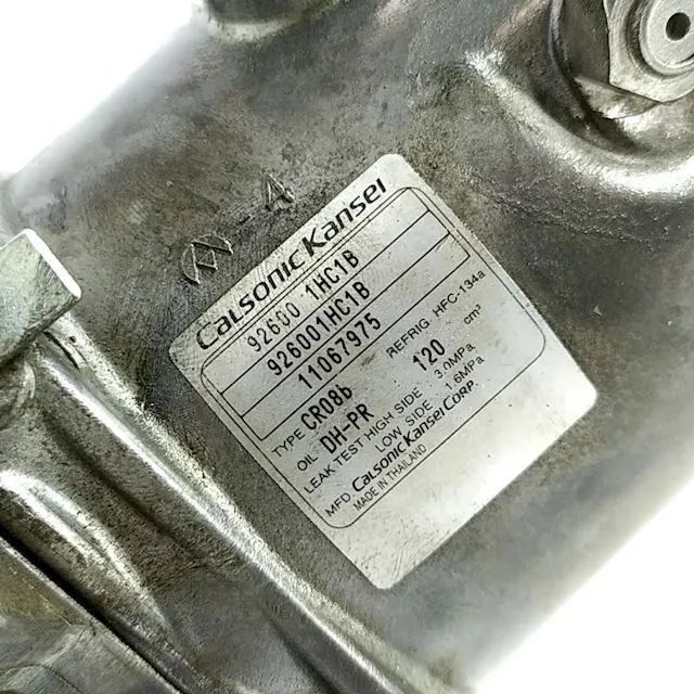 COMPRESSOR DO AR NISSAN MARCH 1.6 SV 2012 DO   / - Foto 5
