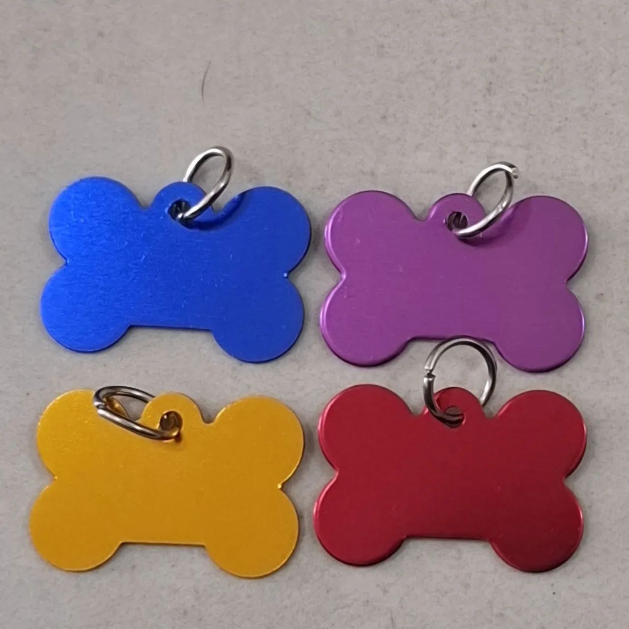 Plaquinha de identificação para pets