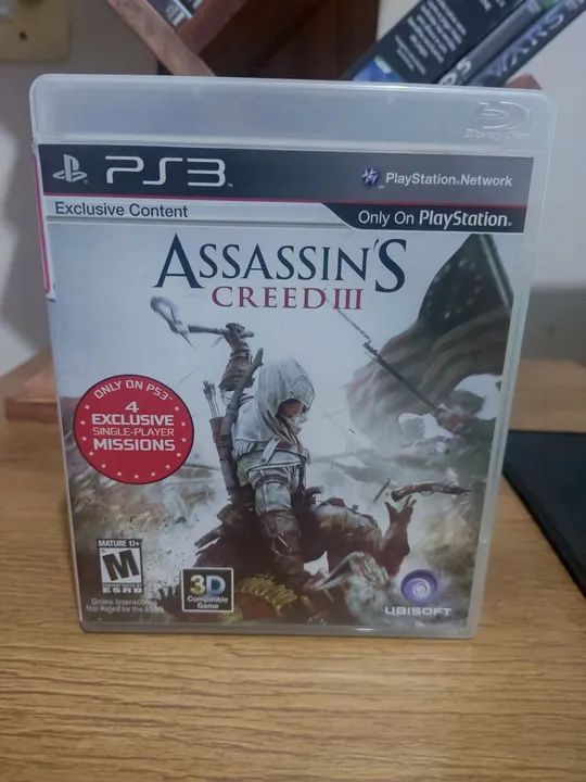 Jogo Assassin's Creed III para PS3